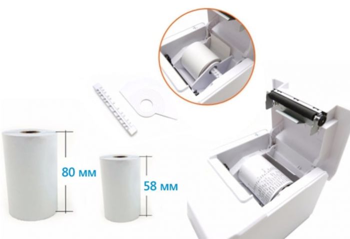 Принтер чеків Xprinter XP-T890H LAN Ethernet+USB+rs232 білий