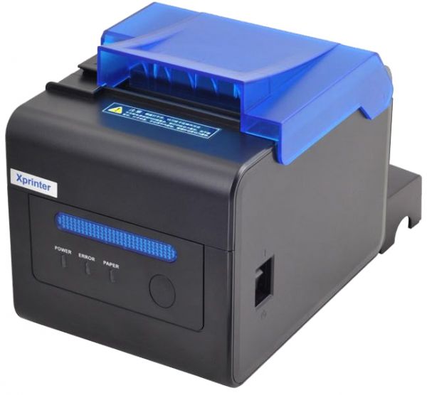 Принтер чеків Xprinter КУХОННИЙ XP-C300H Ethernet+USB+rs232 з дзвінком та світло індикацією