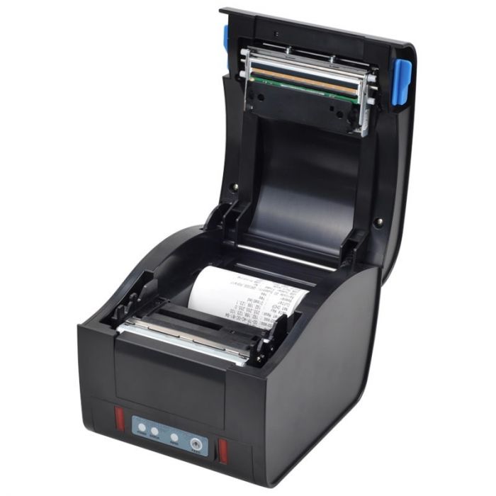 Принтер чеків Xprinter КУХОННИЙ XP-D230H Ethernet + USB  з дзвінком та світло індикацією