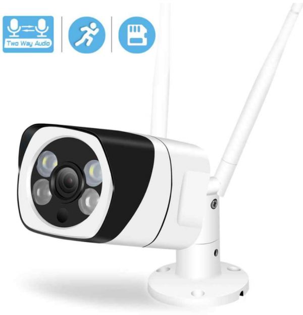 IP камера BESDER видеонаблюдения Wi-Fi 2MP 2,8мм МІКРОФОН, ДИНАМІК, microSD, wifi