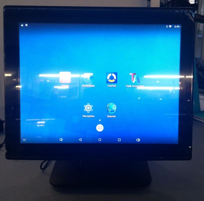POS - термінал Asianwell AW-T3A 15" на Android 15"   RK3288 2G /16G SSD MSR чорний