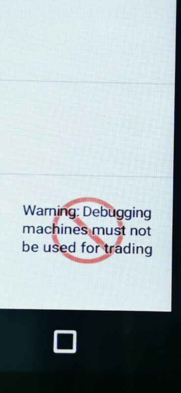 POS - термінал FEITIAN F30 Smart POS в режимі "Debugging" білий