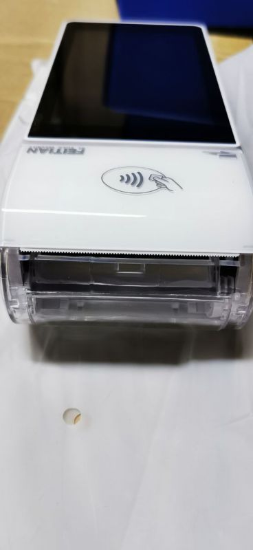 POS - термінал FEITIAN F30 Smart POS в режимі "Debugging" білий
