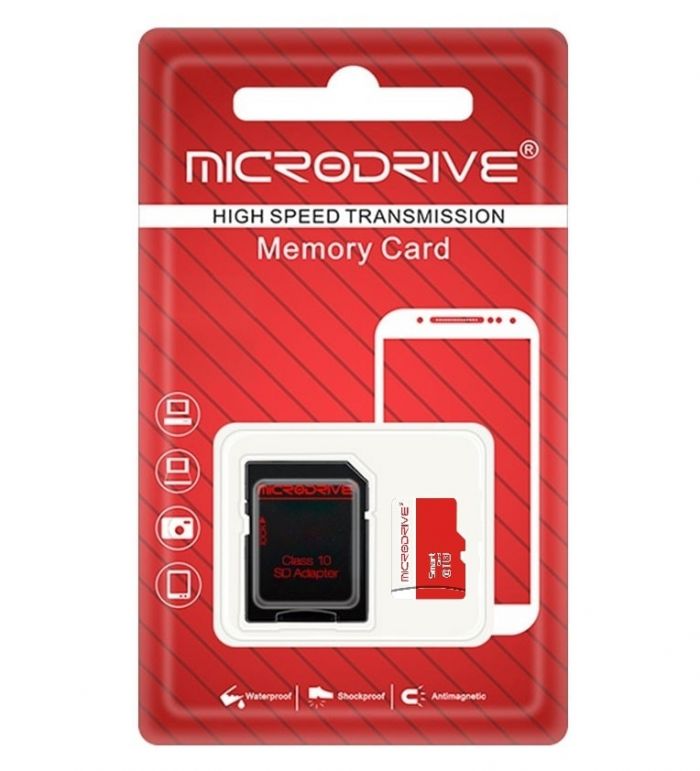 Карти пам'яті MicroSD  64 ГБ MICRODRIVE
