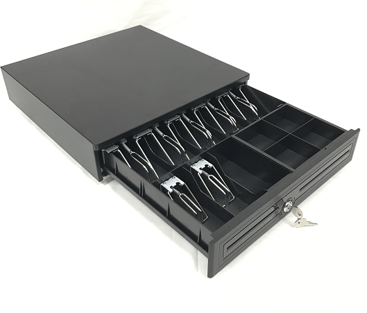 Грошовий ящик JEPOD A-4042 металевий 7 купюр 5 монет чорний