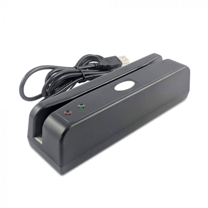 Зчитувач магнітних смуг карт MSR400, одна доріжка, чорний