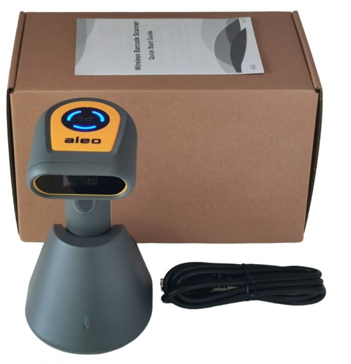 Сканер бездротовий ALEO AL-EX5RT з підставкою RS232 Bluetooth CCD 1D штрих-коди