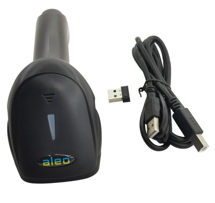 Сканер бездротовий ALEO AL-1035IIL-W CCD 1D штрих-коди