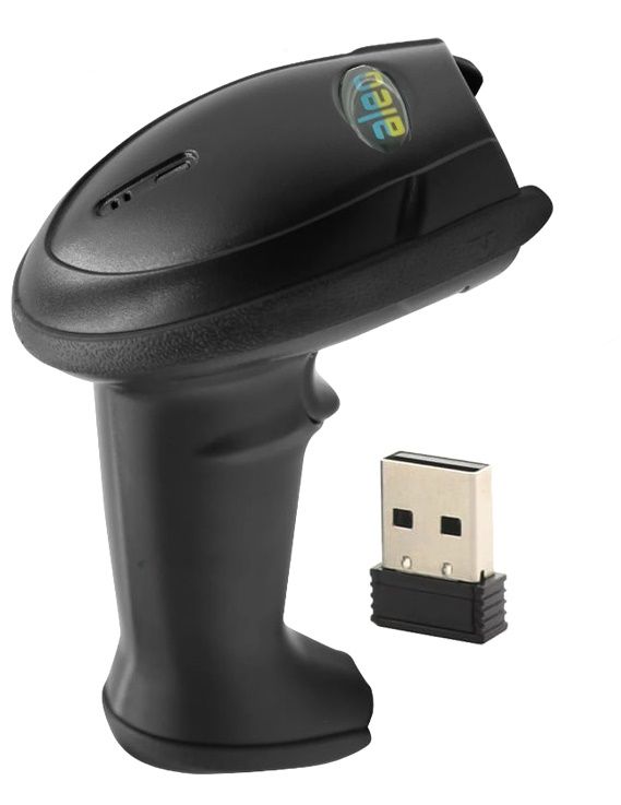 Сканер штрих кодов беспроводной ALEO / Asianwell 9108RB (MC-200WGB ) фото имиджевый CCD
