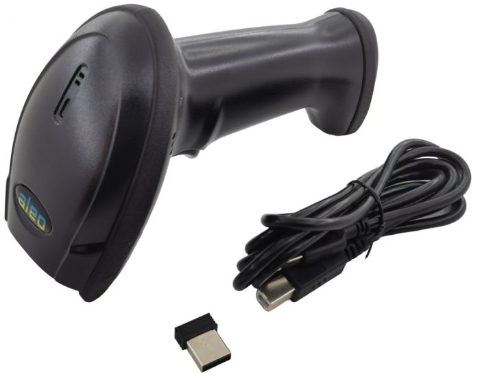 Сканер штрих кодов беспроводной ALEO / Asianwell 9108RB (MC-200WGB ) фото имиджевый CCD