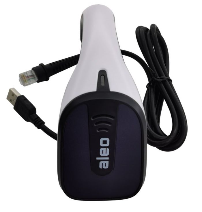 Сканер дротовий ALEO AL-V10 2500dpi CCD 1D штрих-коди