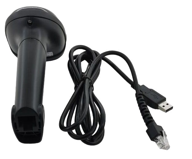 Сканер дротовий ALEO AL-OW10 2500dpi емуляція СОМ, префікс F7 CCD 1D штрих-коди