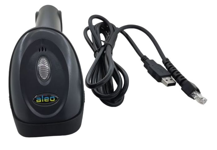 Сканер дротовий ALEO AL-OW10 2500dpi емуляція СОМ, префікс F7 CCD 1D штрих-коди