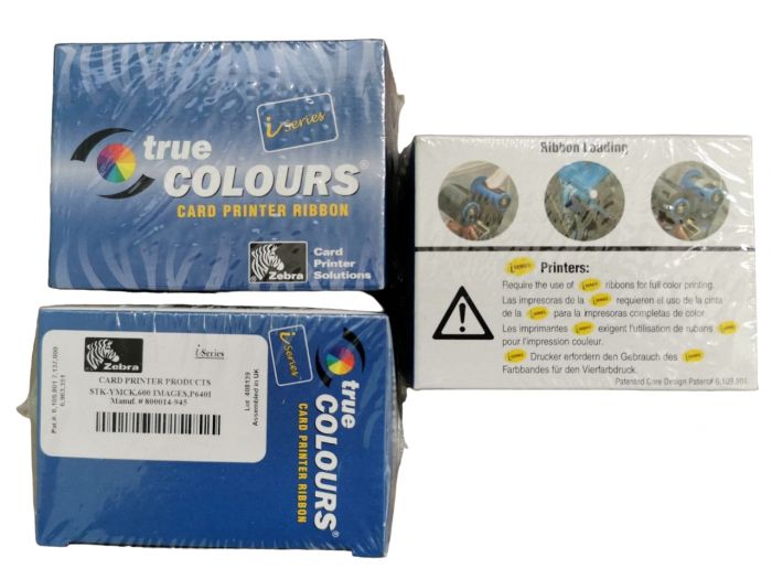 Ріббон Zebra до P620/P630i/P640i, color YMCK, 600 відбитків (800014-945)