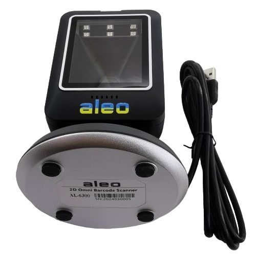 Сканер стаціонарний ALEO AL-6300 Omni фотосканер 2D,1D QR коди