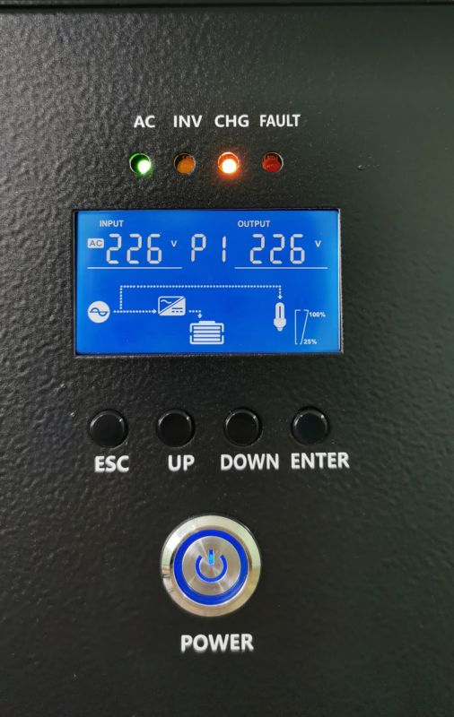 Гібридний інвертор DELONGTOP 5кВт DL-LFPHS51100 Tervix Pro Line DT aleo