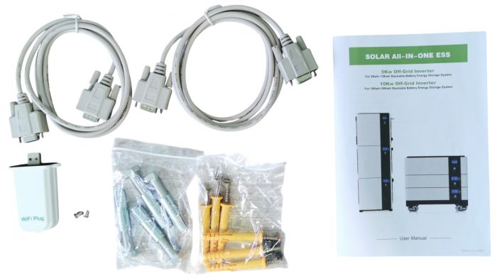 Гібридний інвертор DELONGTOP 5кВт DL-LFPHS51100 Tervix Pro Line DT aleo