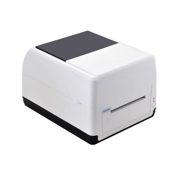 Принтер етикеток термотрансферний Xprinter XP-T451E USB+ LAN 300dpi білий