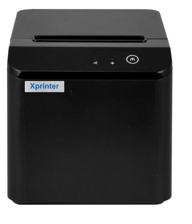 Принтер чеків Xprinter XP-T80Q WI-FI+USB  80/58 мм чорний WIFI