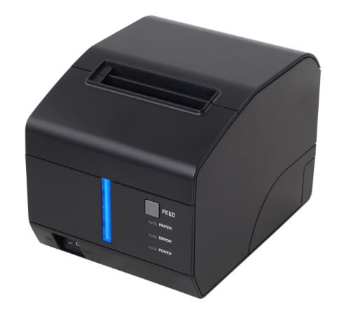 Принтер чеків Xprinter КУХОННИЙ XP-C260M LAN Ethernet+USB+rs232 з дзвінком та світло індикацією